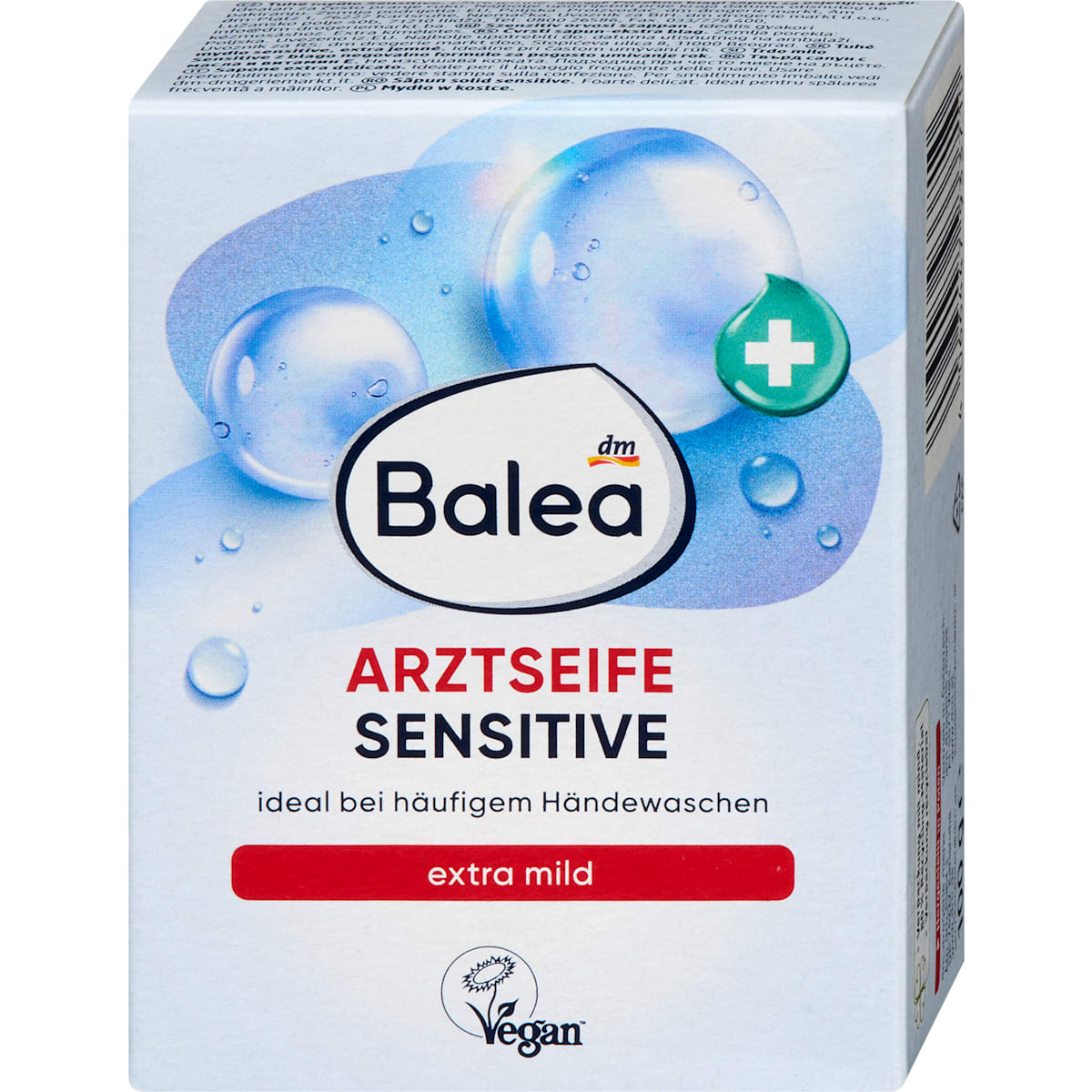 Balea Stuk zeep, Arztseife sensitive, 100 g