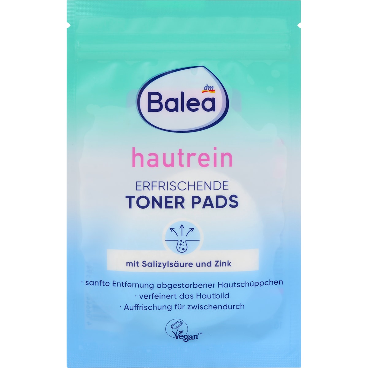 Balea Toner Pads huidrein verfrissend, 10 St