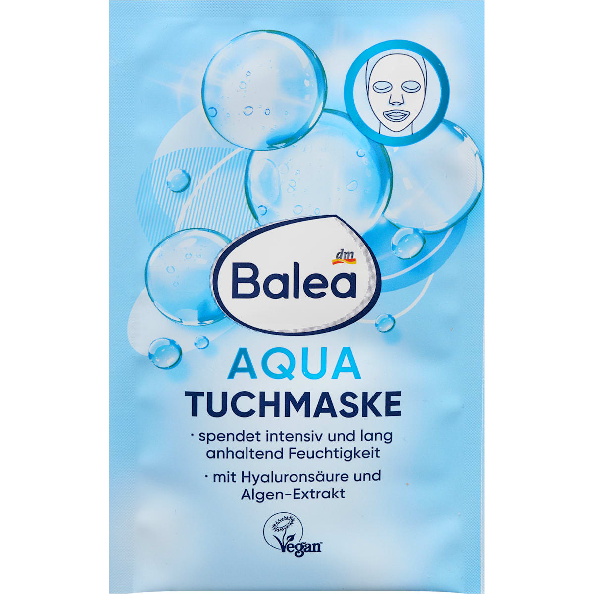 Balea Sheetmasker Aqua, 1 St