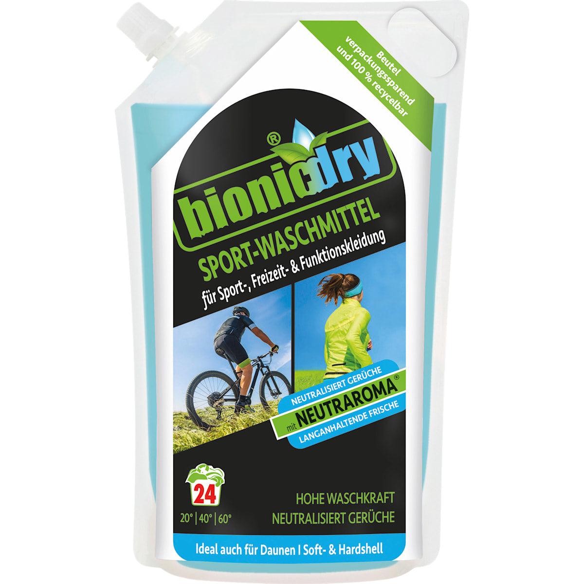 Bionicdry Sportwasmiddel, 24 Wl