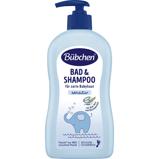 Bübchen Baby Badmiddel Bad & Shampoo, 400 ml