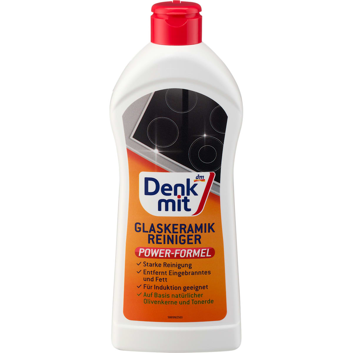 Denkmit Glaskeramikreiniger Power-Formel, 300 ml