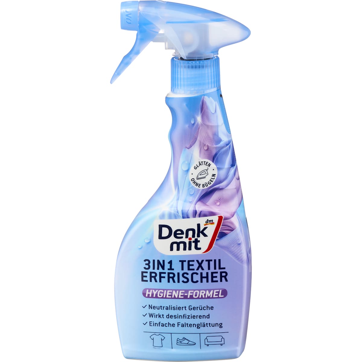 Denkmit Textilerfrischer Faltenglatt 3in1, 500 ml