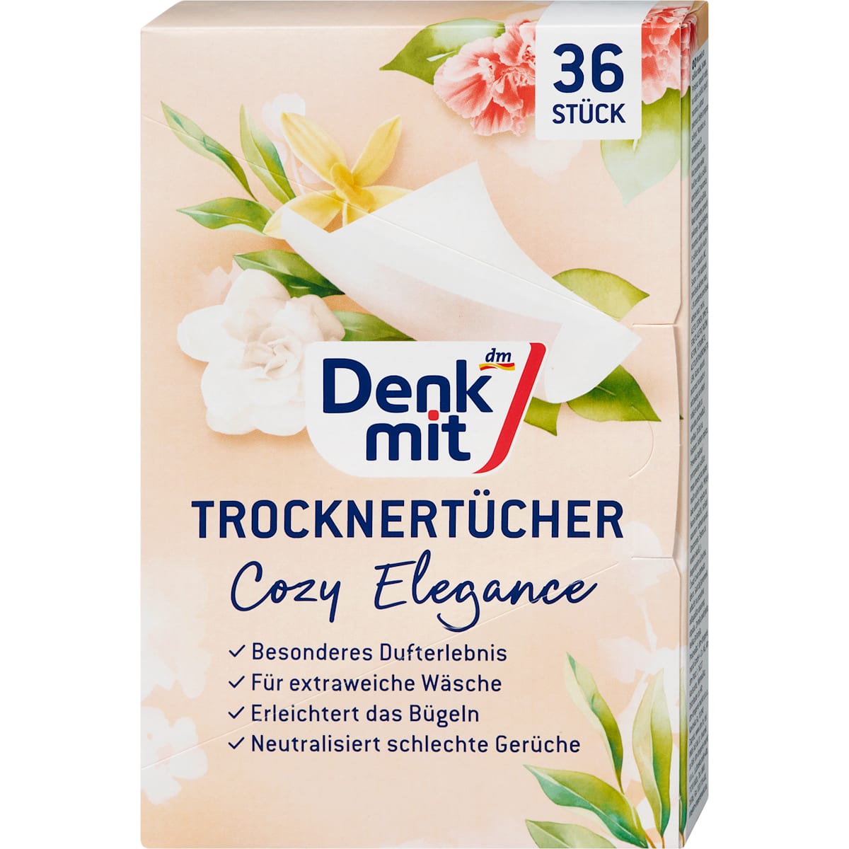 Denkmit Trocknertücher Cosy Elegance, 36 St