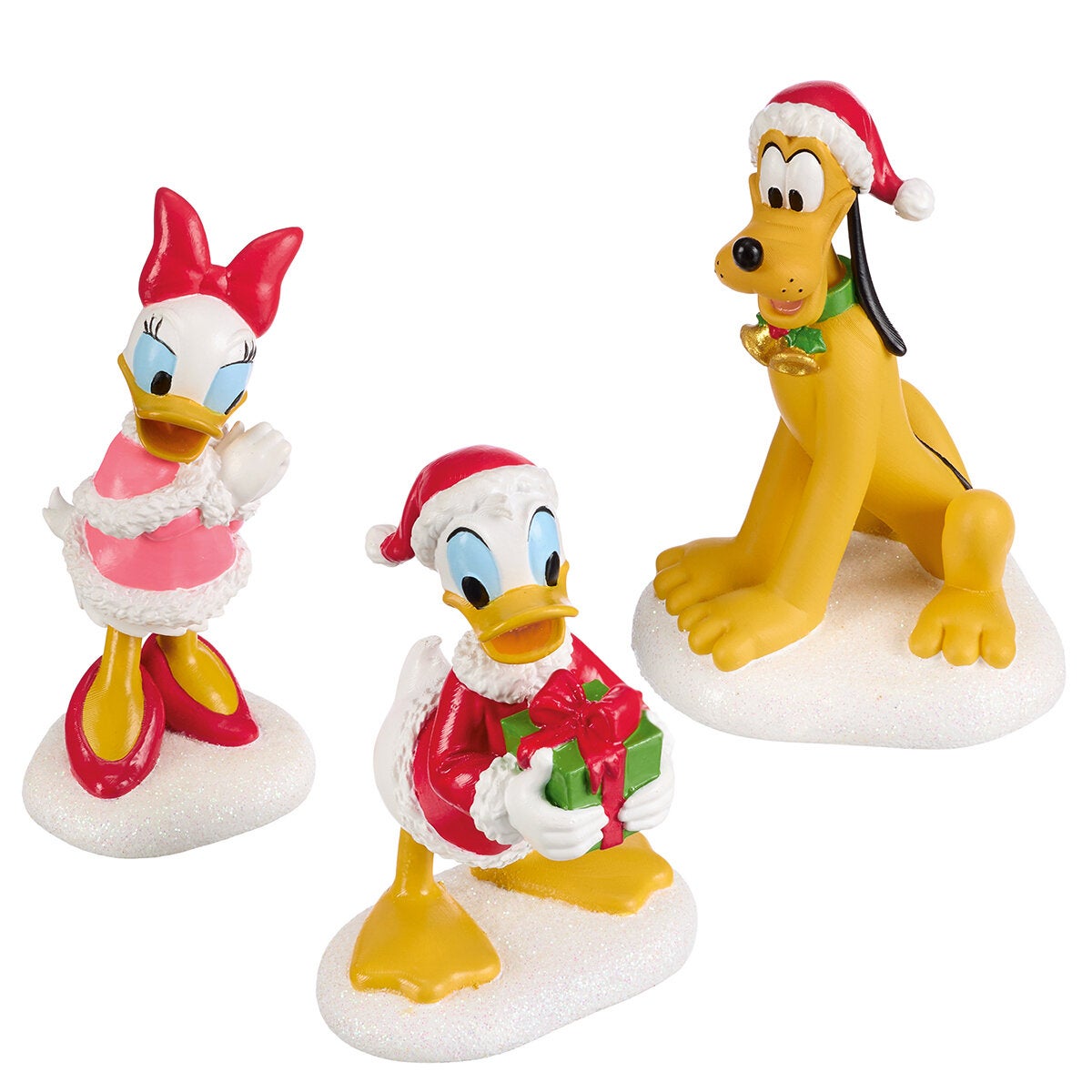 Disney kerstdorp 13-delig met kerstboog – met licht en muziek (afbeelding 3)