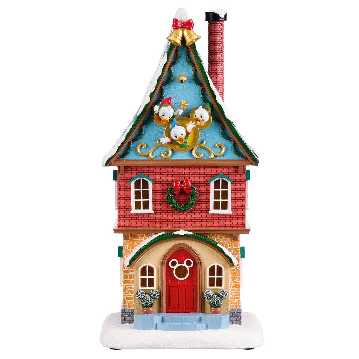 Disney kerstdorp 13-delig met kerstboog – met licht en muziek (afbeelding 6)