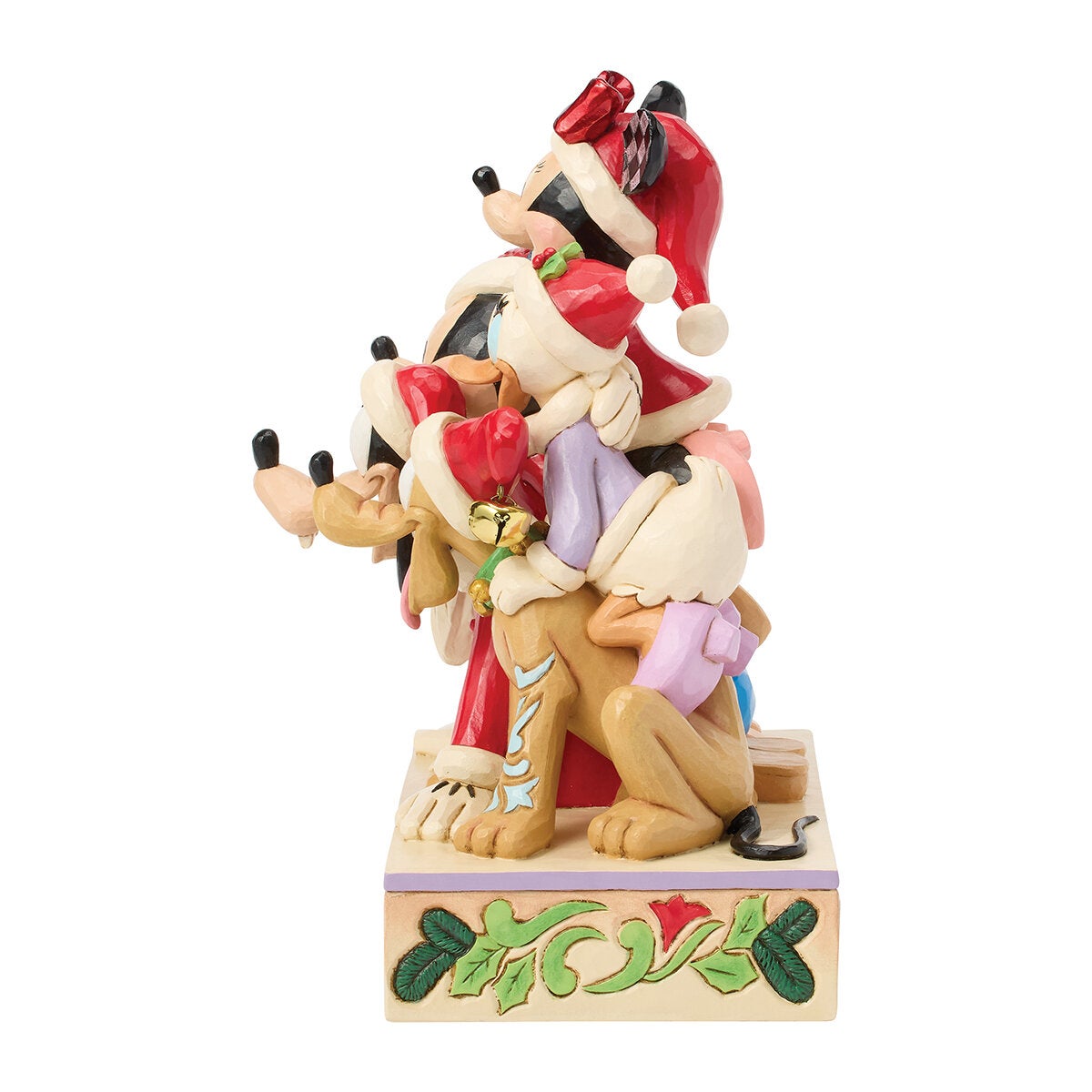 Disney Traditions Mickey & Friends kerstbeeld 29 cm – met muziek (afbeelding 4)