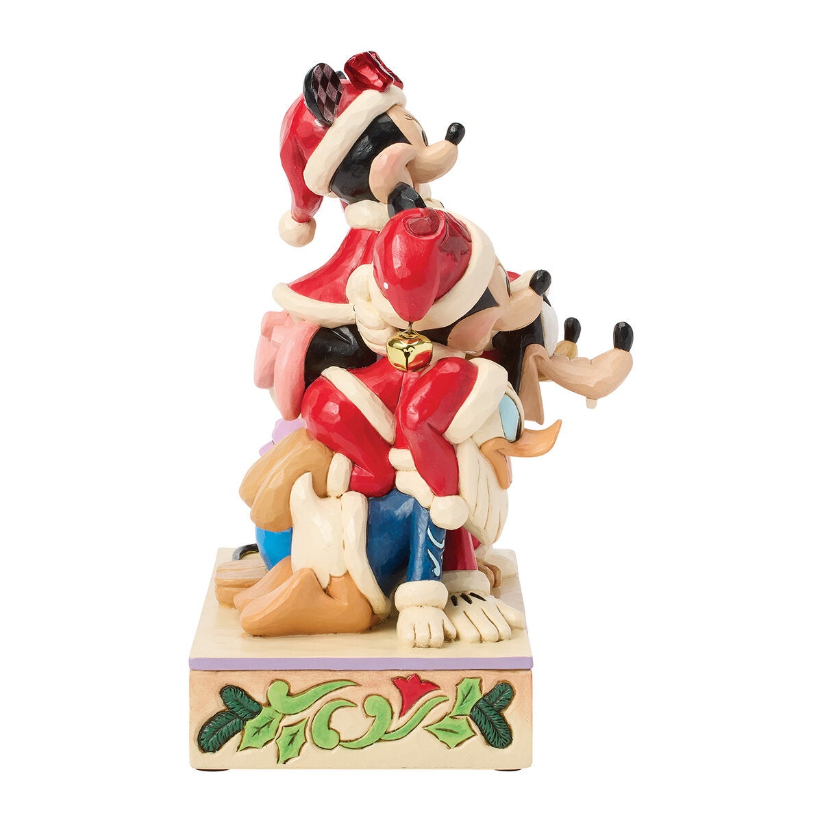 Disney Traditions Mickey & Friends kerstbeeld 29 cm – met muziek (afbeelding 6)