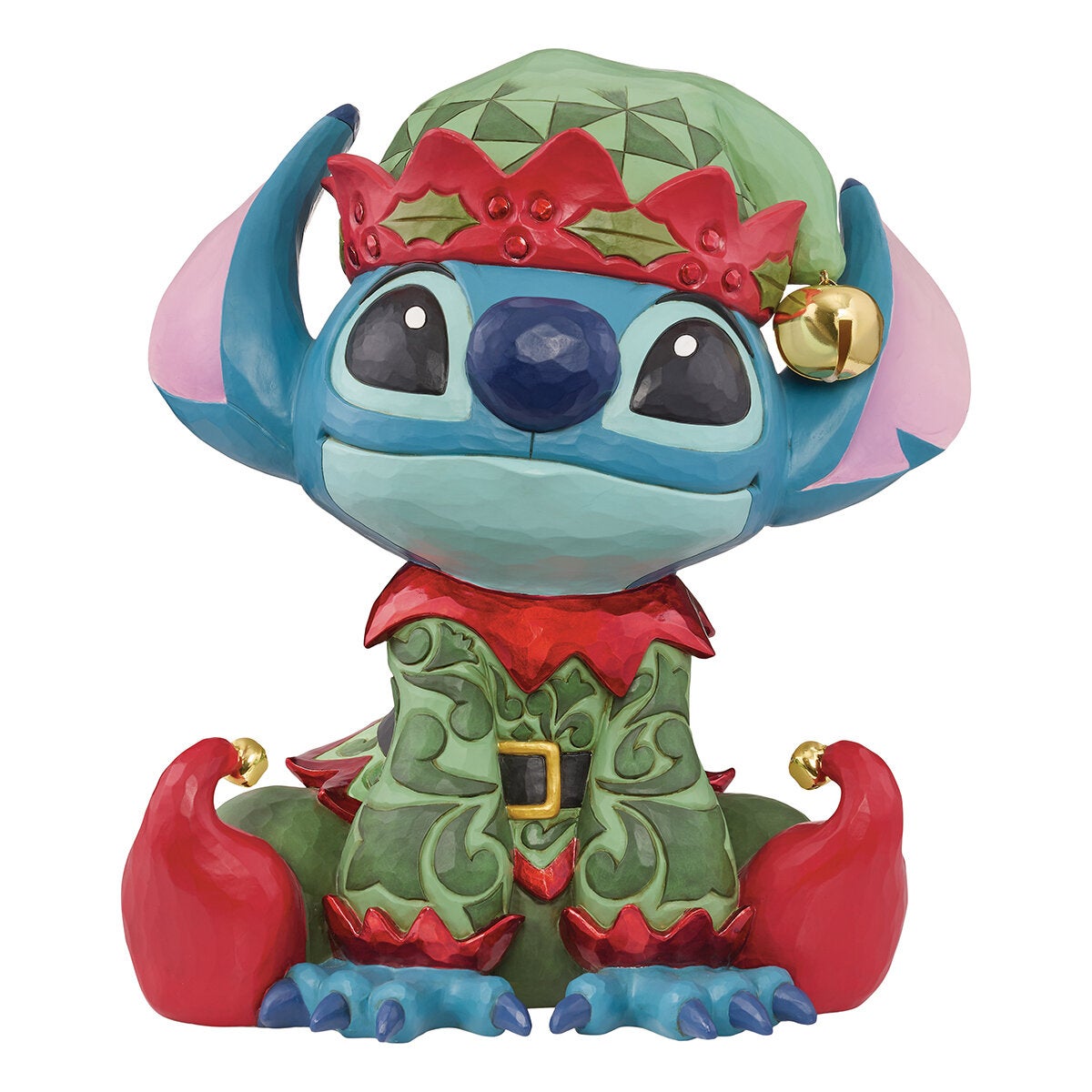 Disney Traditions Stitch als kerstelf beeld 37,5 cm (afbeelding 2)