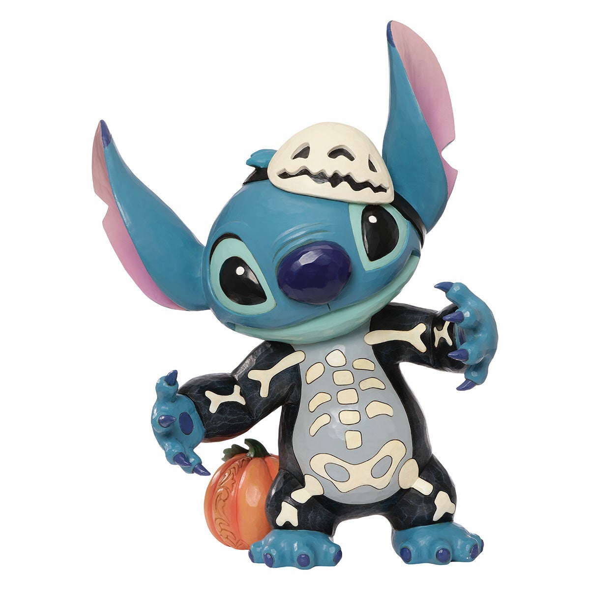Disney Traditions Stitch Halloween-skelet beeld 44 cm – glow in the dark (afbeelding 2)