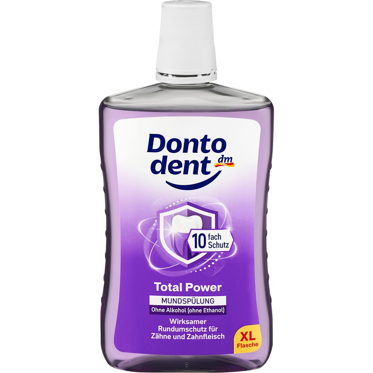 Dontodent Mondspoeling Total Power 10in1 Rundumschutz, 750 ml