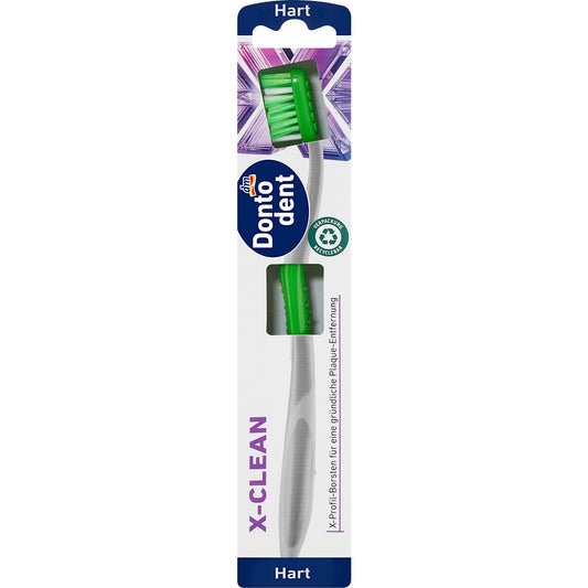 Dontodent Tandenborstel X-clean hart, 1 St