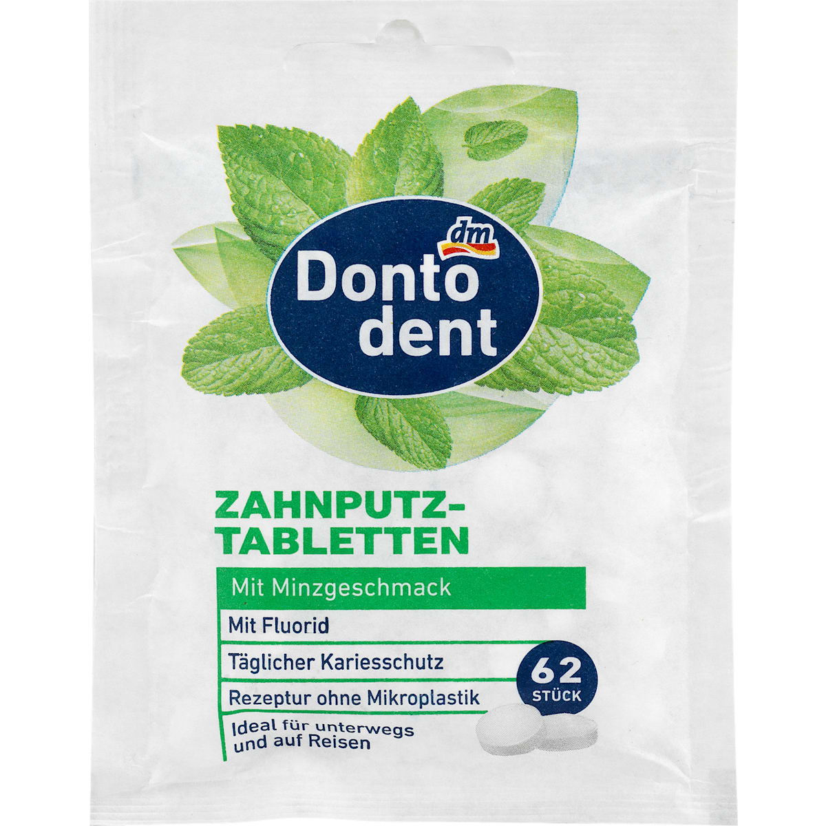 Dontodent Zahnputztabletten, 20 g