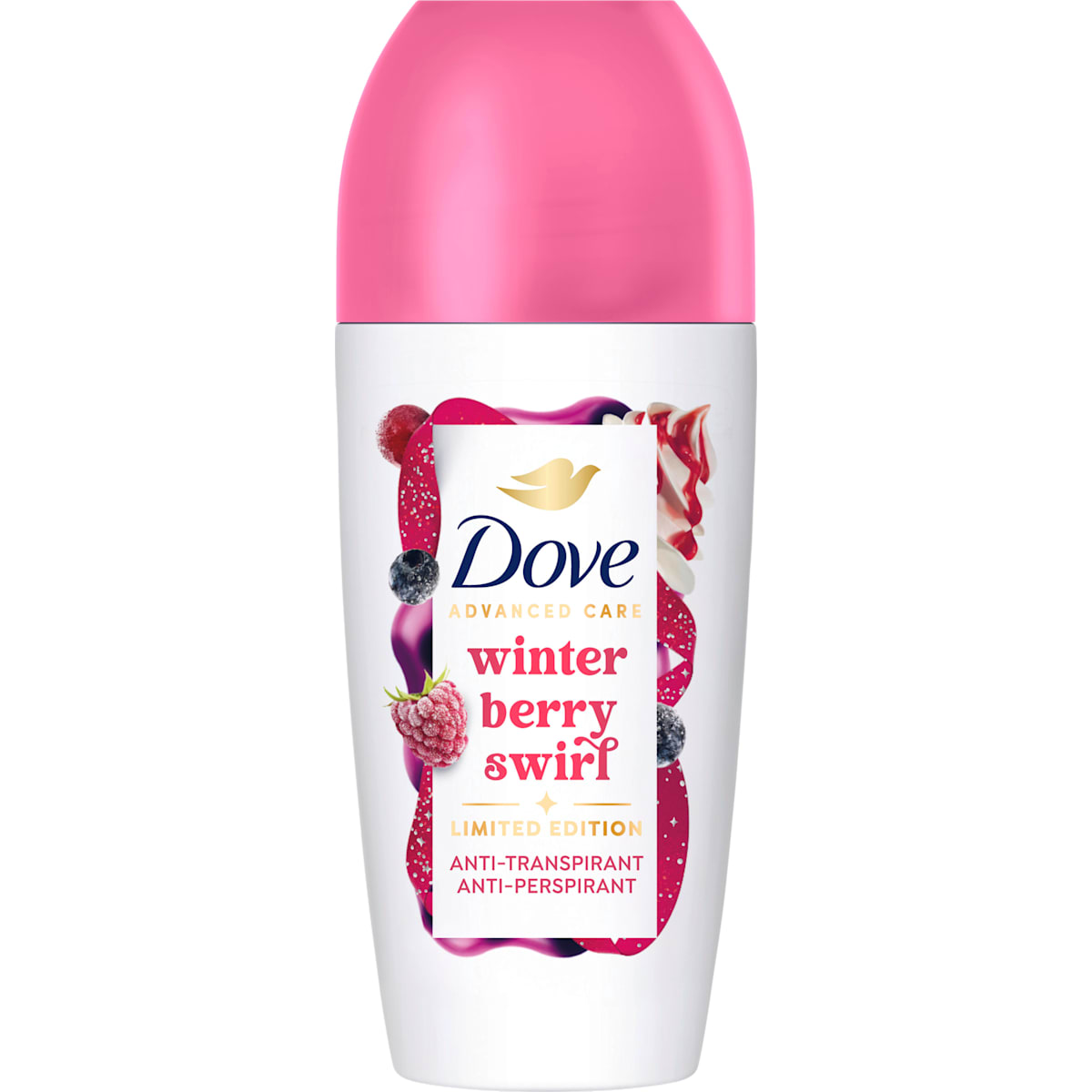 Dove Antitranspirant Deo Roll-on Advanced Care winter berry swirl, 50 ml