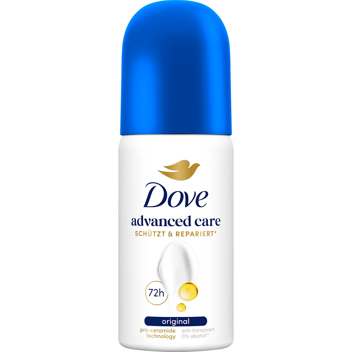 Dove Antitranspirant Deospray Advanced Care Original, Reisformaat, 35 ml