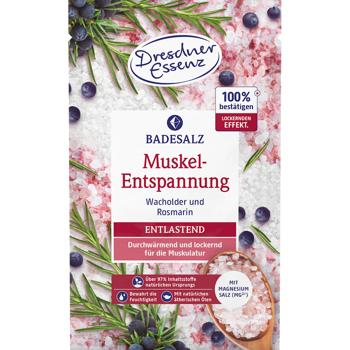 Dresdner Essenz Badesalz Muskelentspannung, 60 g