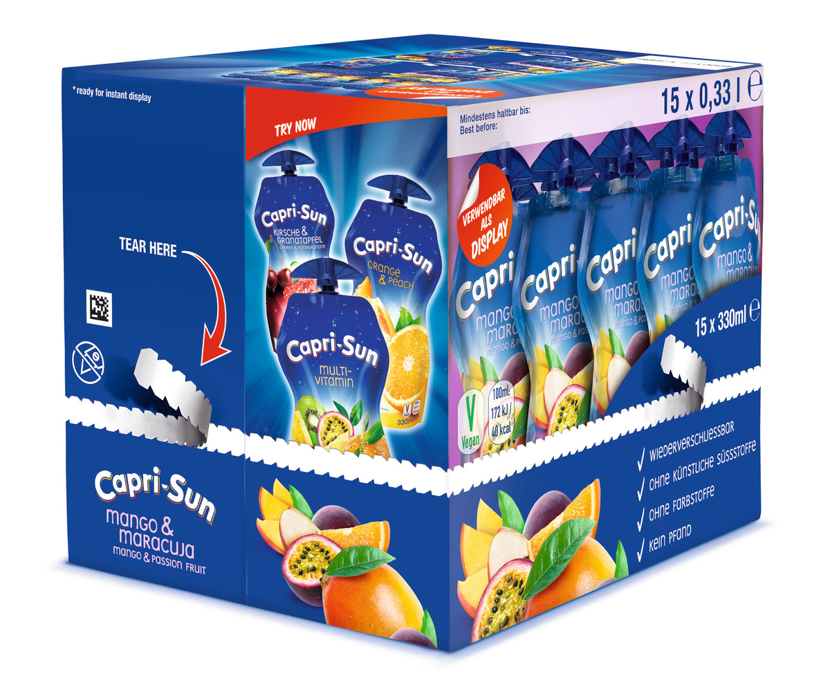 Capri-Sun Mango-Maracuja Tray 15x0,33l