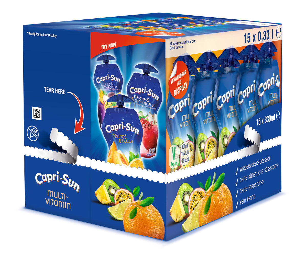 Capri-Sun Multivitamin Tray 15x0,33l