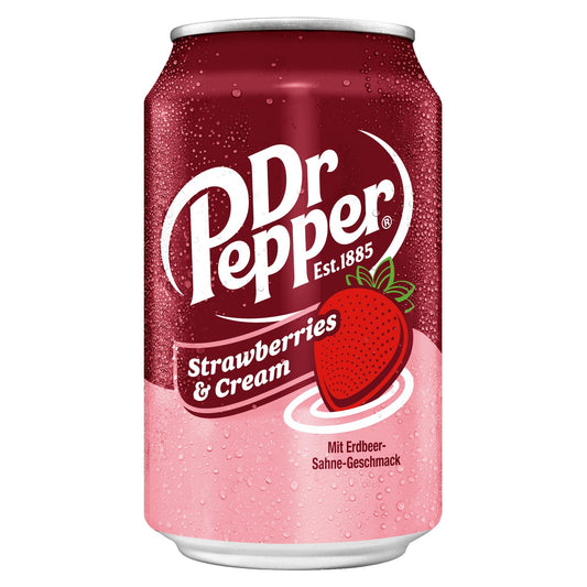 Dr. Pepper Strawberries & Cream Tray 24x0,33l