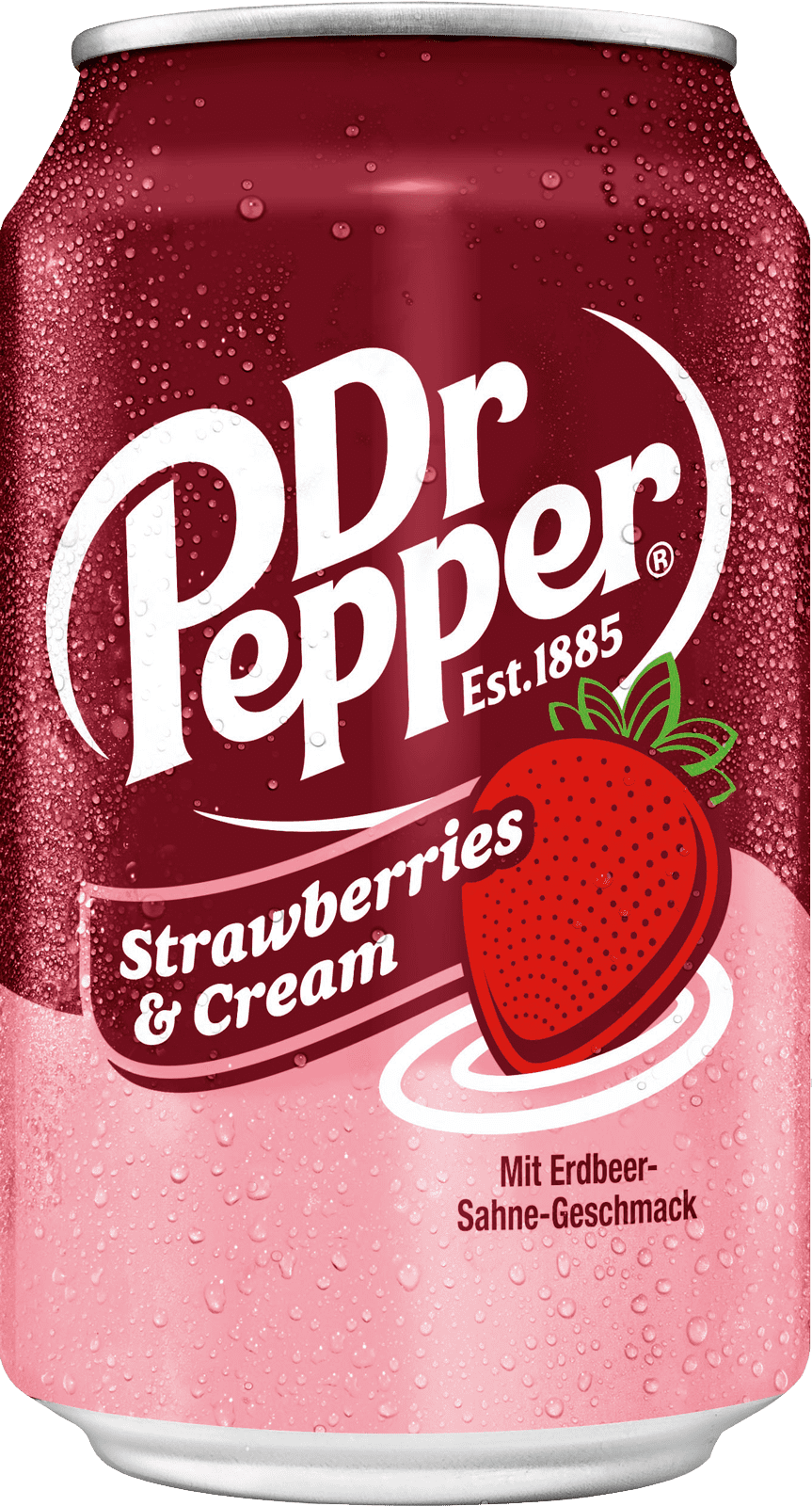 Dr. Pepper Strawberries & Cream Tray 24x0,33l