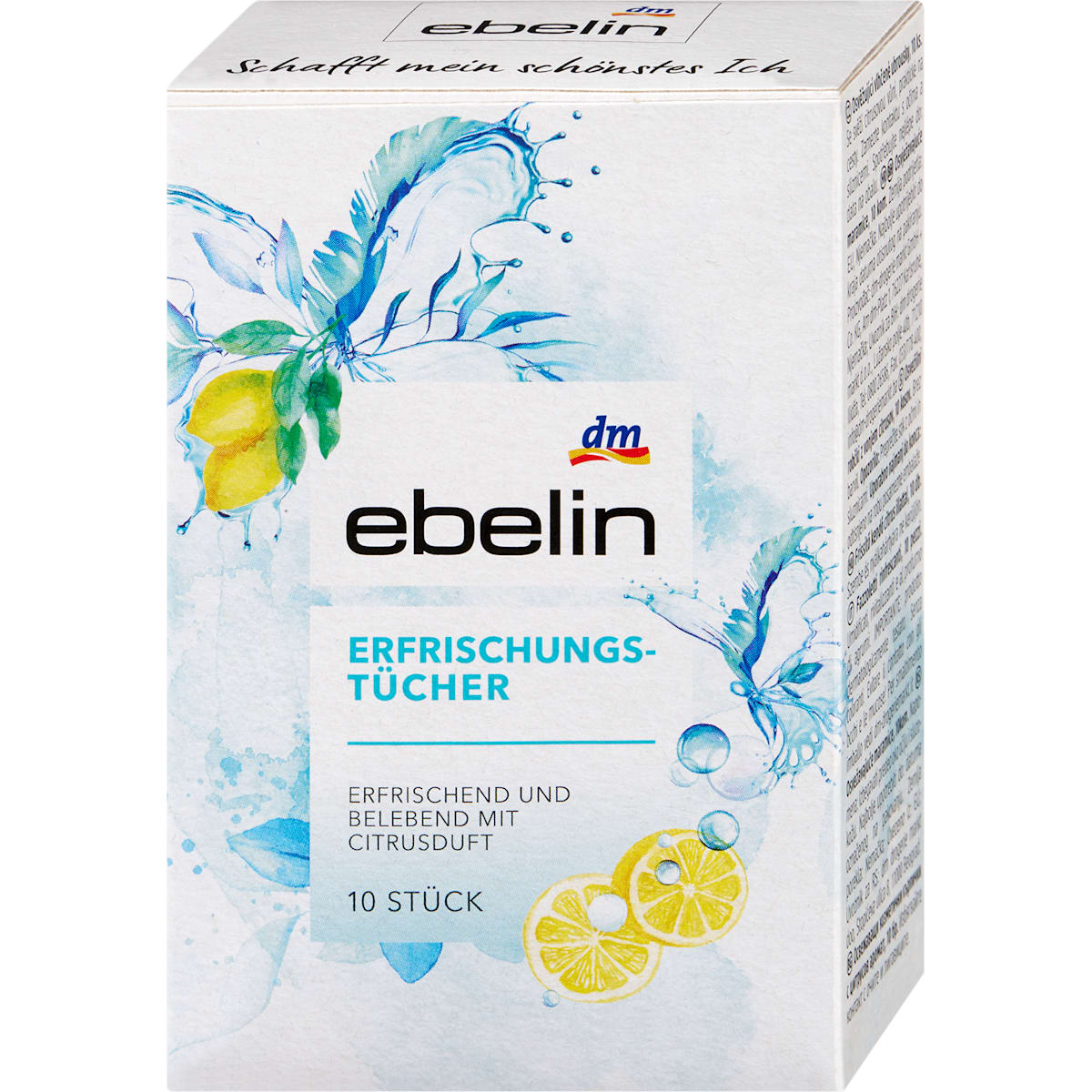 ebelin Erfrischungstücher Citrusduft, 10 St