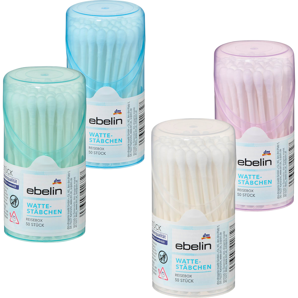 ebelin Wattenstaafjes, Reisformaat, 50 St