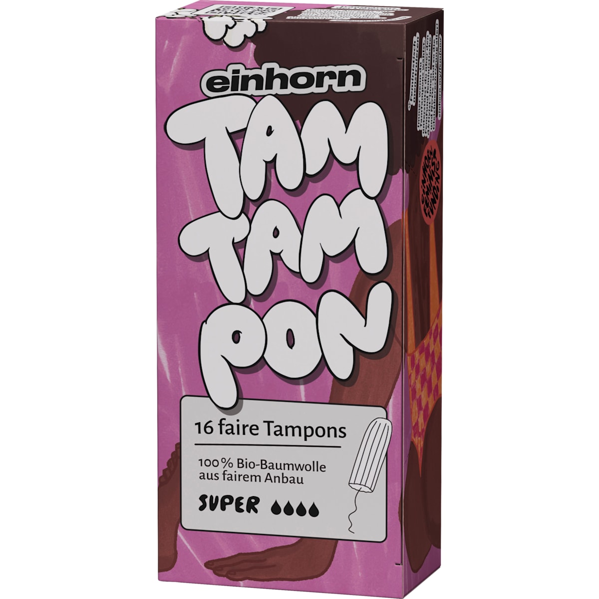 einhorn Tampons Bio Super, 16 St