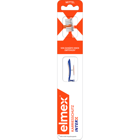 elmex Tandenborstel Karriesschutz interX mittel, 1 St