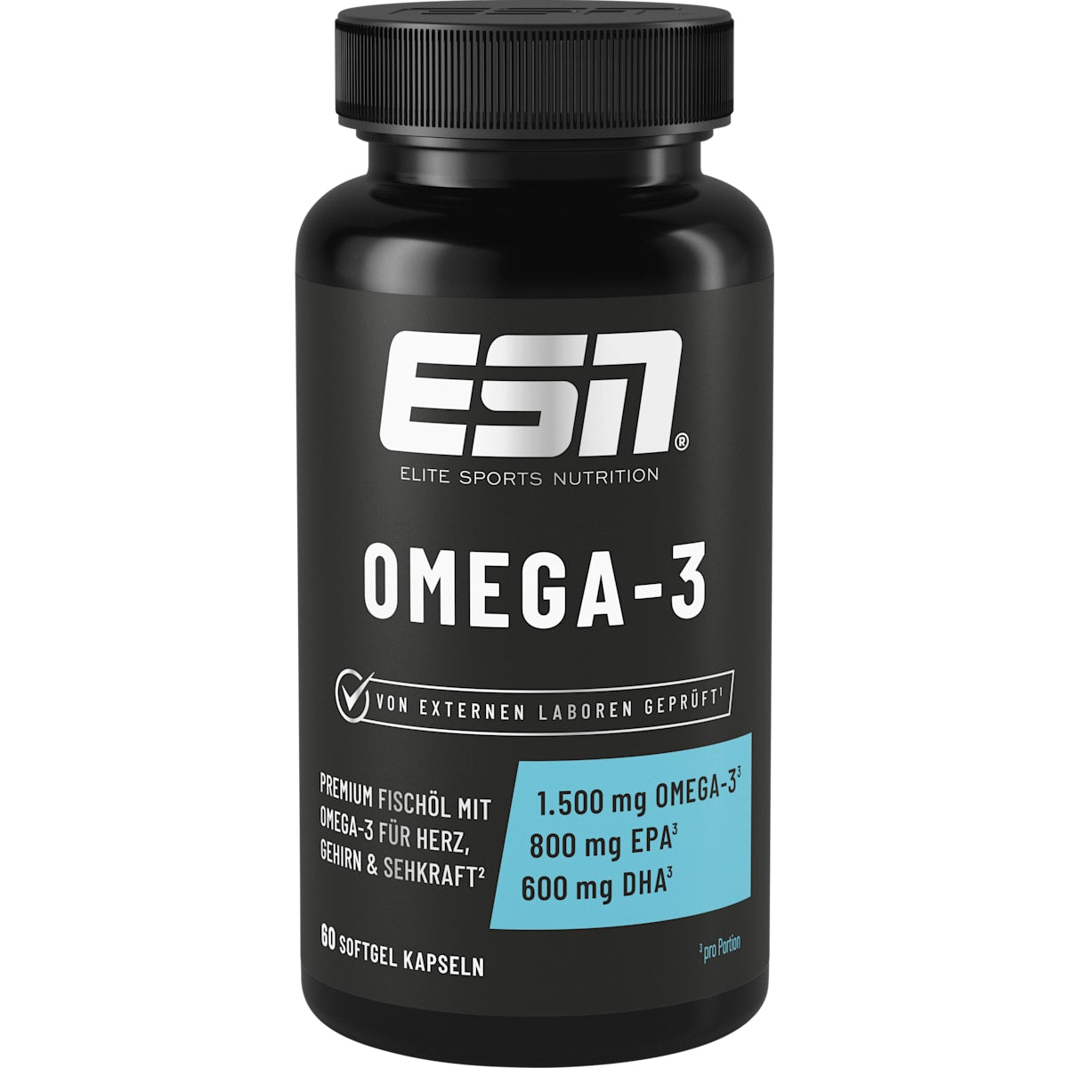 ESN Omega-3 Softgel Kapseln 60 St, 81 g