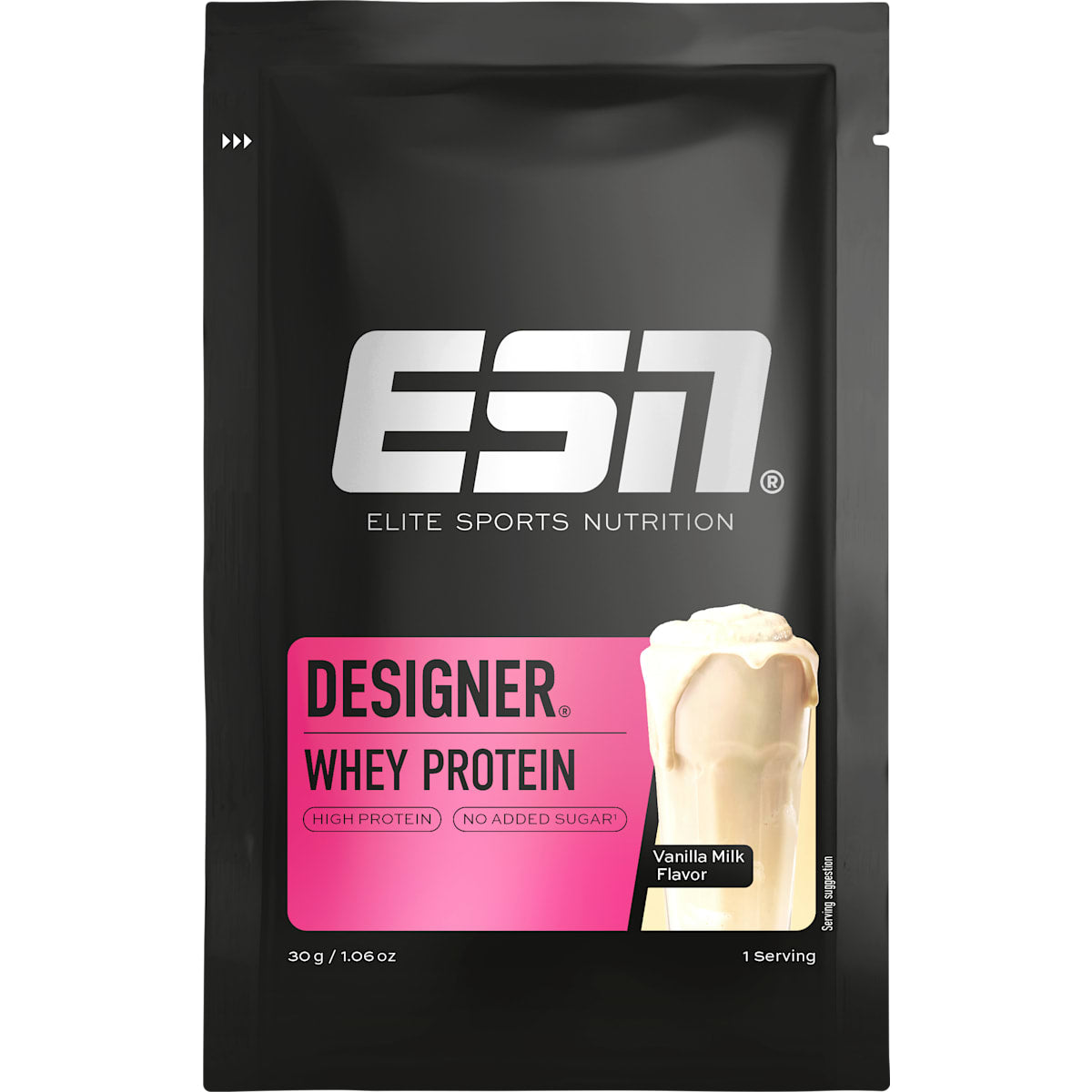 ESN Whey Proteinpulver, Vanilla Milk Geschmack, 30 g
