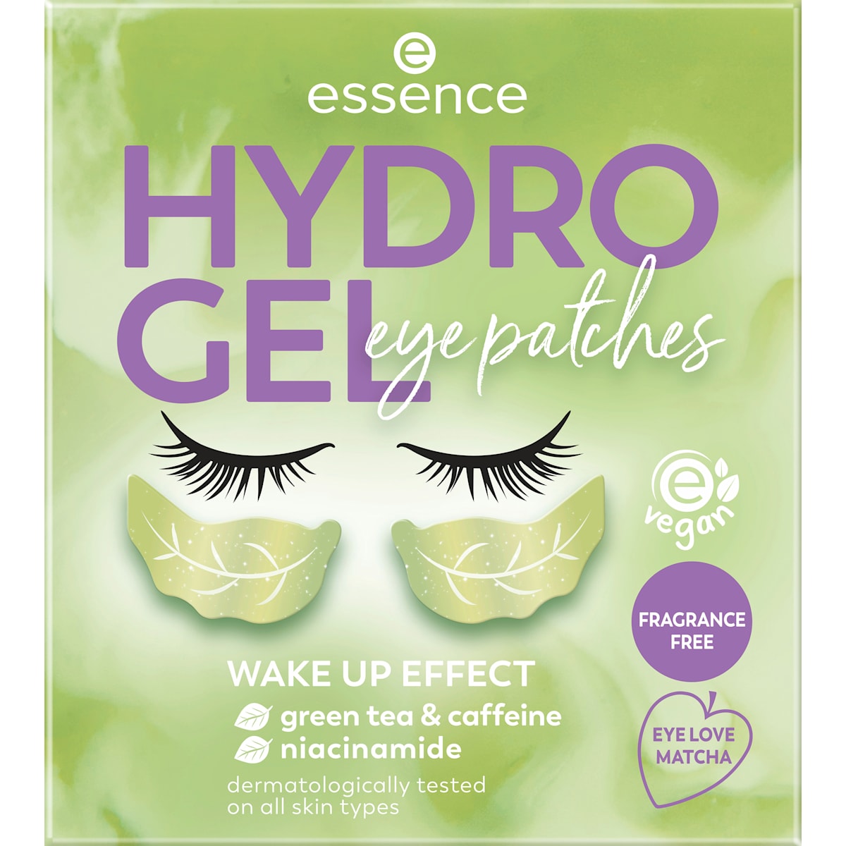 essence Oogpads Hydro Gel 05 Eye Love Matcha (1 Paar), 1 St