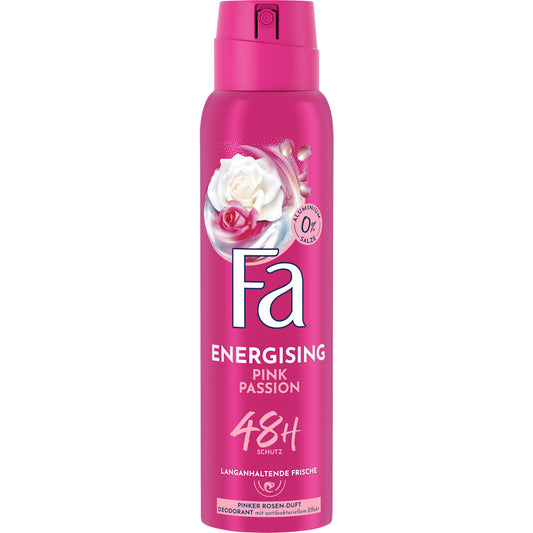 Fa Deospray Energising Pink Passion, 150 ml