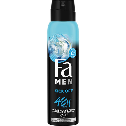 Fa Men Deospray Men Kick Off, 150 ml