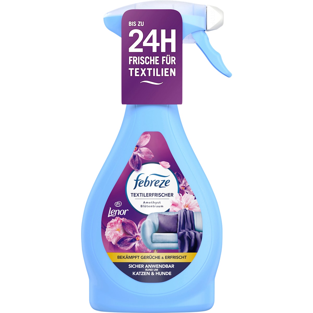 Febreze Textilerfrischer Lenor Amethyst Bloesemdroom, 500 ml