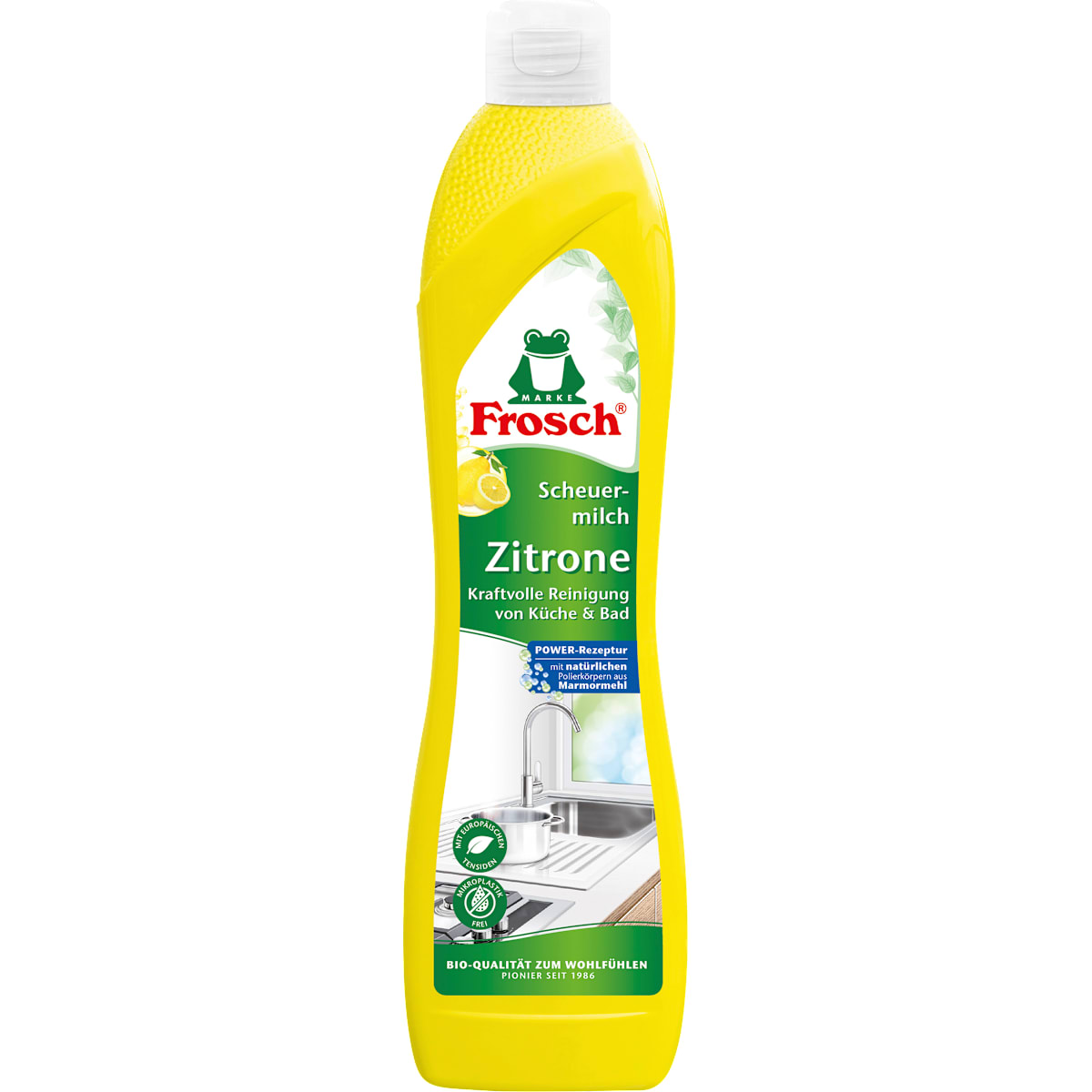 Frosch Schuurmelk Citroen voor Küche & Bad, 500 ml
