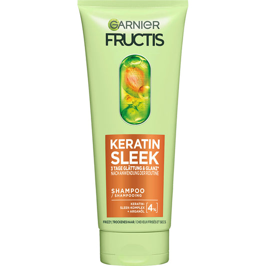 GARNIER FRUCTIS Shampoo Keratin Sleek, 200 ml