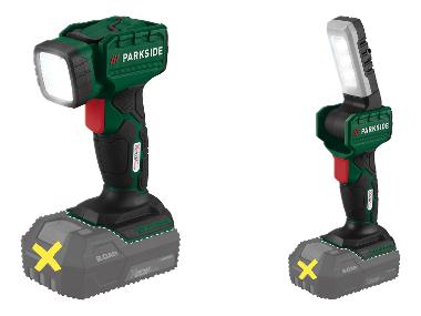 PARKSIDE® 20V Accu-LED-Handlamp »PLHLA 20 Li A1« en 20V Accu-LED-Handlamp »PLHLA 20-Li C1«, zonder Accu en Lader