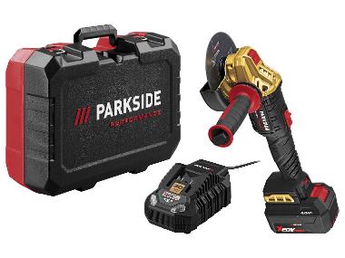 PARKSIDE PERFORMANCE® 20 V Accu-Haakse slijper Limited Edition »PPWSA 20-Li A1«, met Accu en Lader