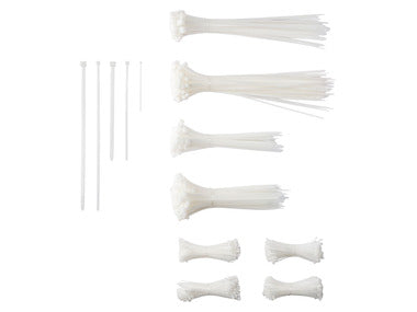 PARKSIDE® Kabelbinderset XXL, 1000-delig (wit)