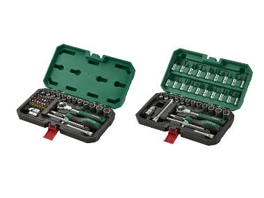 PARKSIDE® Dopsleutel-Satz met Zwenkkop-Ratel