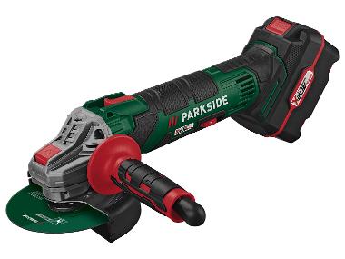 PARKSIDE® 20 V Accu-Haakse slijper »PWSA 20-Li D4«, met Accu en Lader