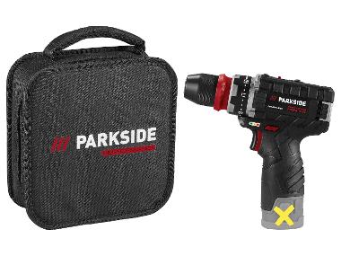 PARKSIDE PERFORMANCE® 12 V Accu-boorschroefmachine »PBSPA 12 E4«, zonder Accu en Lader