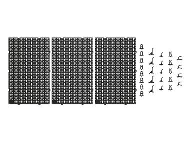 PARKSIDE® Gereedschap-Wandorganizer, incl. Montagematerial