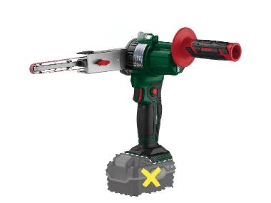 PARKSIDE® 20 V Accu-Bandvijl »PBFA 20-Li A1«, zonder Accu en Lader