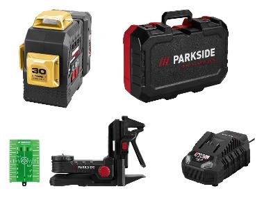 PARKSIDE PERFORMANCE® 20 V Accu-Kruislijnlaser Limited Edition »PKLLP 3360 A1« met Accu – met Lader