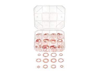 PARKSIDE® Afdichtingsassortiment, in praktische Box (Kupferdichtring 100-delig. Set)
