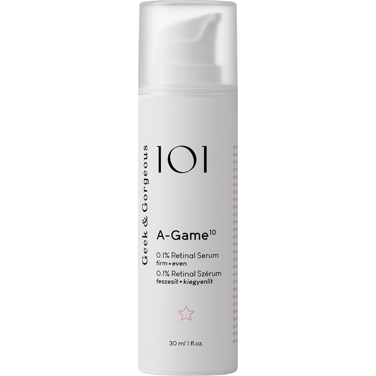 Geek&Gorgeous Gesichtsserum 101 A-Game-10 0.1% Retinal, 30 ml