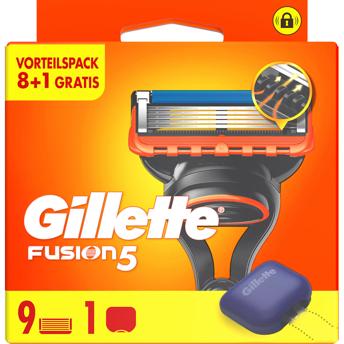 Gillette Scheermesjes, Fusion5, 9 St