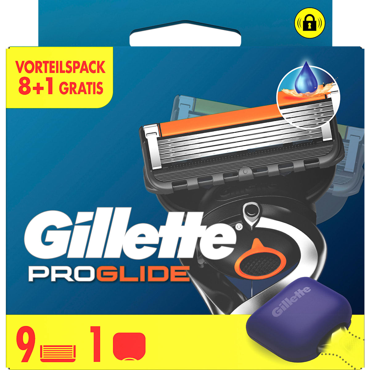 Gillette Scheermesjes, ProGlide, 9 St