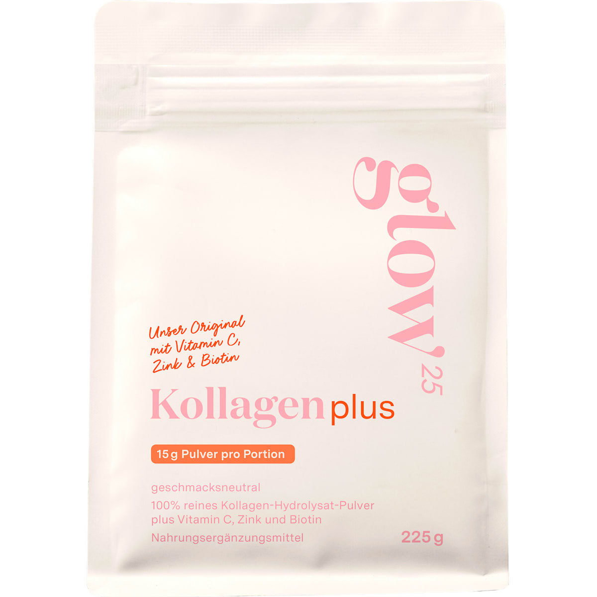 Glow25 Kollagen Plus Pulver, 225 g